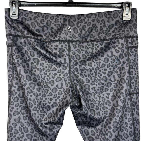 Athlux XX-Large Ankle Leggings Leopard Print Pockets Drawstring Elastic Waist - Picture 4 of 10